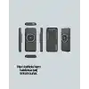 iPhone ve Android Uyumlu 10000mAh Powerbank – Hem Kablolu Hem Kablosuz