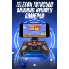 Joystik Gamepad Bluetooth Telefon Tutucu Oyun Kolu Telefon Android Uyumlu