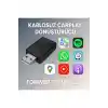 Kablosuz CarPlay & Android Auto Adaptörü - Apple ve Android Cihazlar İçin Evrensel Wireless Carplay Çevirici