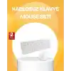 Kablosuz Klavye Mouse Takımı - Ergonomik, Sessiz ve Enerji Tasarruflu