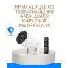 Kablosuz ve Kablolu Bağlantı Seçenekli Ev Tipi Projeksiyon