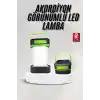 Katlanabilir Kamp Lambası Akordiyon Lamba Şarjlı 3 Kademeli Solar