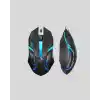 Mekanik LED  Klavye Mouse Seti – Yüksek Tepki ve Ergonomi