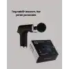 Mini Masaj Tabancası 4 Başlık 6 Hız Ayarlı