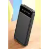 Powerbank 20.000 Mah LCD Ekran USB Lightning Type-C Uyumlu İOS ve Android