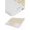 Profesyonel Wifi Q Klavye Bluetooth Klavye Touchpad 10.8 Inç
