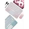 Profesyonel Wifi Q Klavye Bluetooth Klavye Touchpad 10.8 Inç