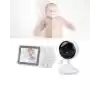 Sıcaklık Sensörlü Güvenli Bebek Kamerası İki Yönlü Ses