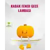 Silikon Pumpkin Night Light Telefon Tutuculu LED Lamba