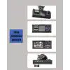 TA-01 1080P Ön 720P Arka ve İç Kamera Sistemli DVR