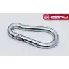 Yaylı Karabina, Çengel, Kanca 8mm - 25 Adet