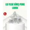 Yıldız Figürlü Perde Peri Led 3x3 Metre Dekoratif Işık