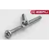 Yuvarlak Yıldız Başlı Ysb Civata M6x70 - 100 Adet