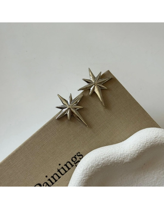 Kutup Yıldızı Küpe