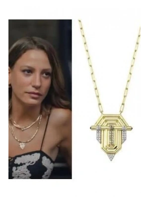 Serenay Ok Çelik Kolye