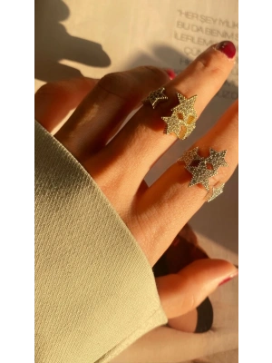 Zirkon Yıldız Yüzük