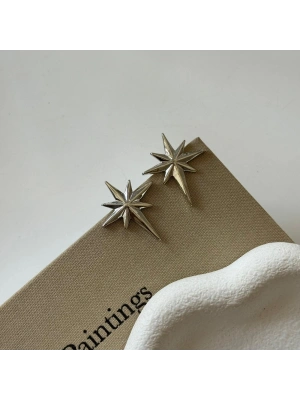 Kutup Yıldızı Küpe