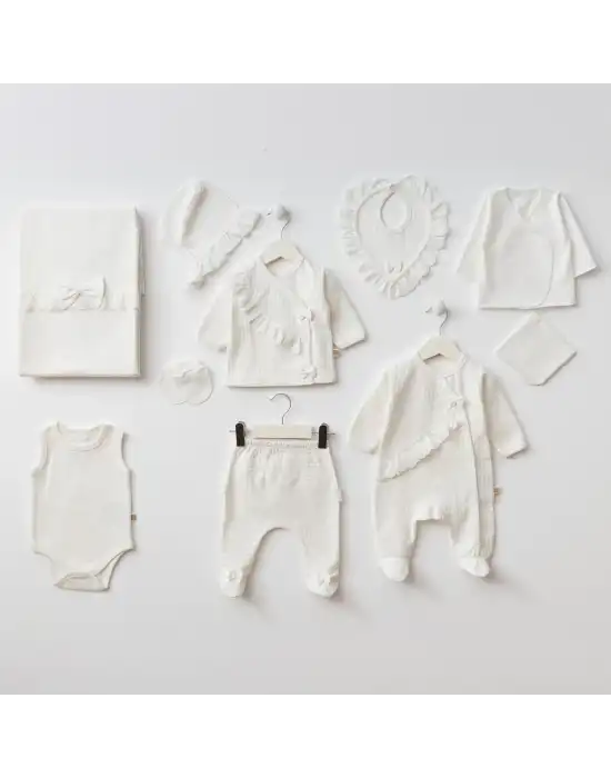 Miniycool 10001 Mnz Marka Pretty Girl Yeni Doğan Hastane Çıkışı Kız 10lu Set