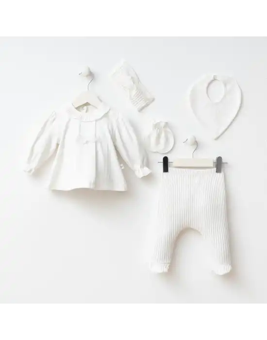 Miniycool 7089 Mnz Marka İsabella Yeni Doğan Hastane Çıkışı Kız 5li Set