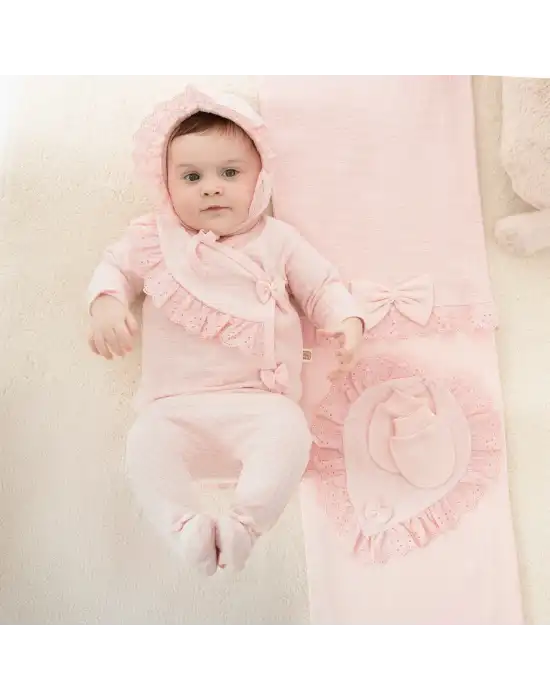 Miniycool 10001 Mnz Marka Pretty Girl Yeni Doğan Hastane Çıkışı Kız 10lu Set