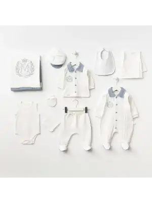 Miniycool 10013 Mnz Marka Thomas Yeni Doğan Hastane Çıkışı Erkek 10lu Set