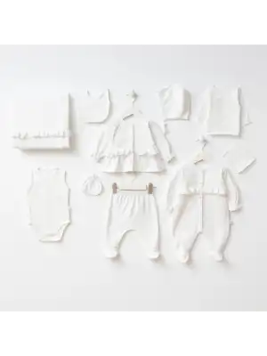 Miniycool 10015 Mnz Marka Jessica Yeni Doğan Hastane Çıkışı Kız 10lu Set