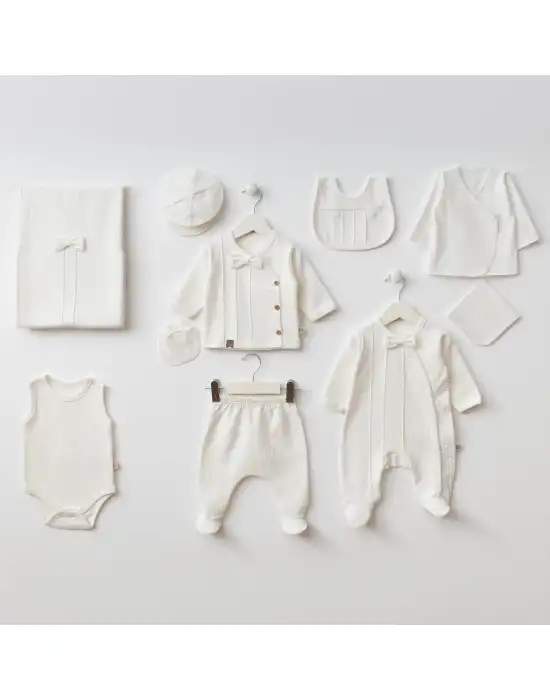 Miniycool 10005 Mnz Marka Carisma Nervüllü Yeni Doğan Hastane Çıkışı Erkek 10lu Set