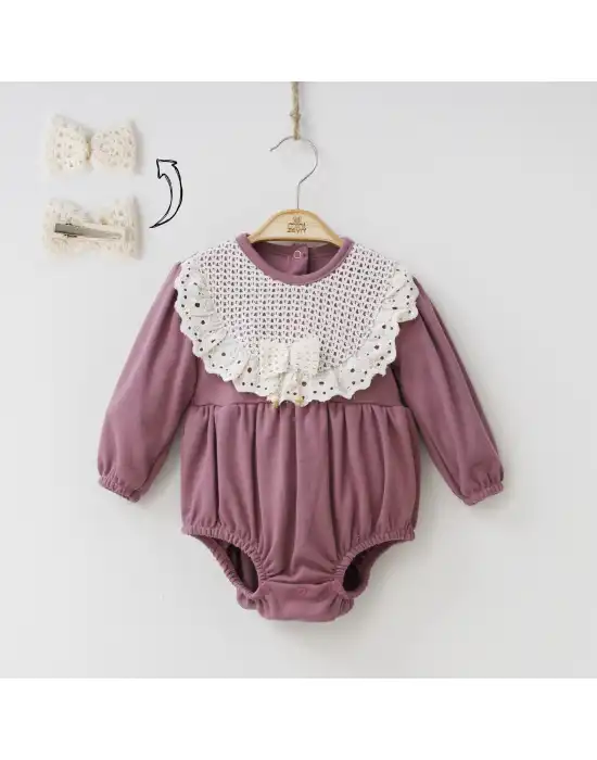 Miniycool 9001 Mnz Marka Amelia Romper Tulum Kız 6-9 Ay Kız