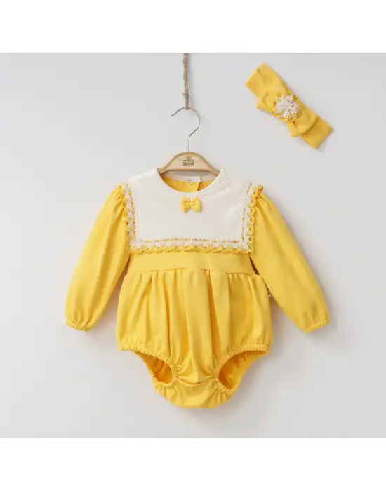 Miniycool 9003 Mnz Marka Madamme Romper Tulum Kız 6-9 Ay Kız