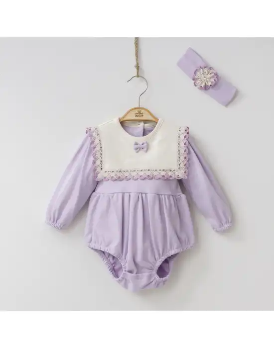 Miniycool 9003 Mnz Marka Madamme Romper Tulum Kız 6-9 Ay Kız