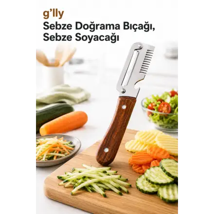 glly Sebze Doğrama Bıçağı, Sebze Soyacağı
