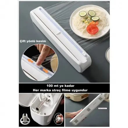 Streç Film Kesme Aparatı 100 metreye Kadar Uyumlu