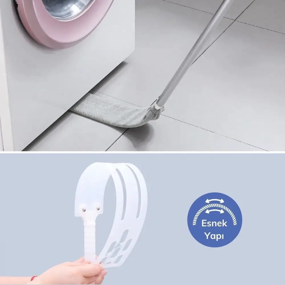 Büyük Toz Alma Mopu 2 Bezli