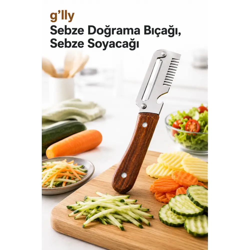glly Sebze Doğrama Bıçağı, Sebze Soyacağı