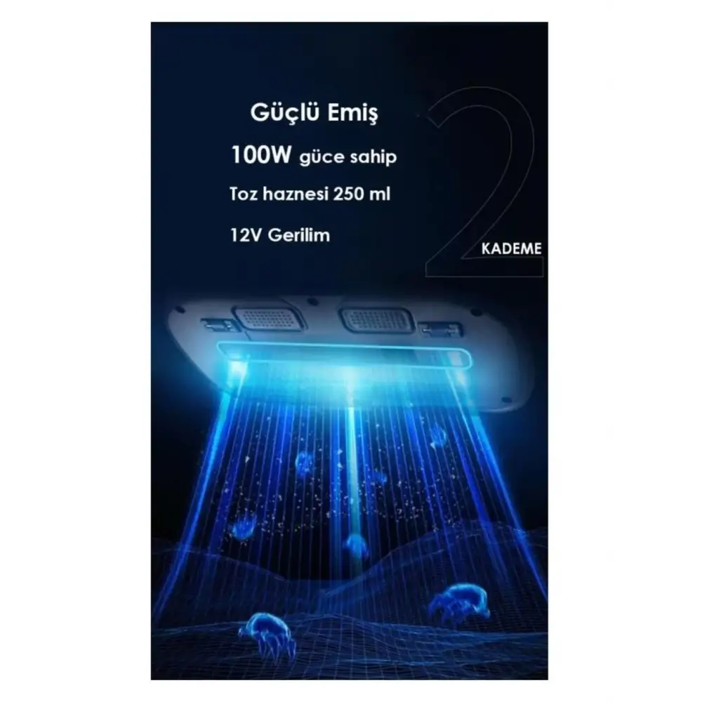 Şarjlı Mite Süpürgesi