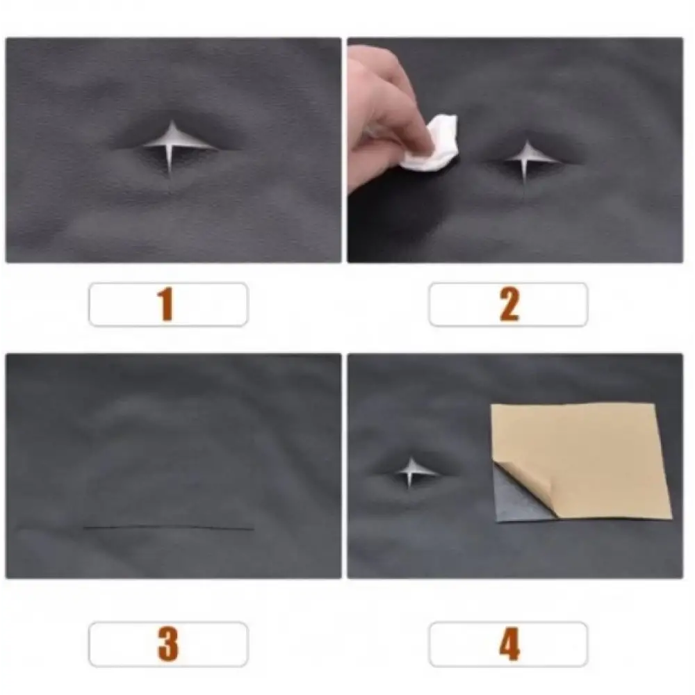 Siyah Deri Yaması 100x50 cm