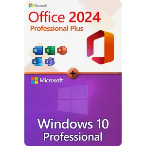 Windows 10 Pro & Office 2024 Dijital Lisans Key