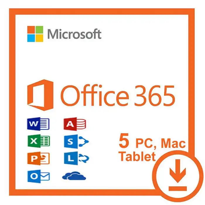 Office 365 Pro Plus 5 pc 5 mac 5 mobile Lisans Hesabı | 1 Yıllık