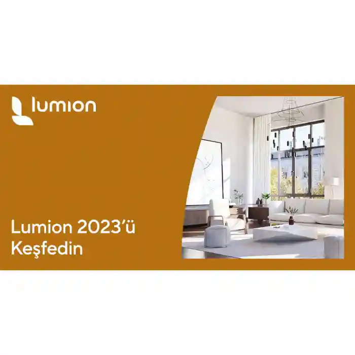 Lumion 3D 2023 Lisans 1 Yıl