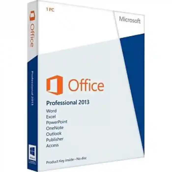 Office 2013 Pro Plus Dijital Lisans Anahtarı Key 32&64 Bit