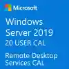 Windows Server 2019 STANDART - 20 User CALL