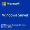 Server 2012 Standart Dijital Remote Desktop Services device 20 BİREYSEL KURUMSAL