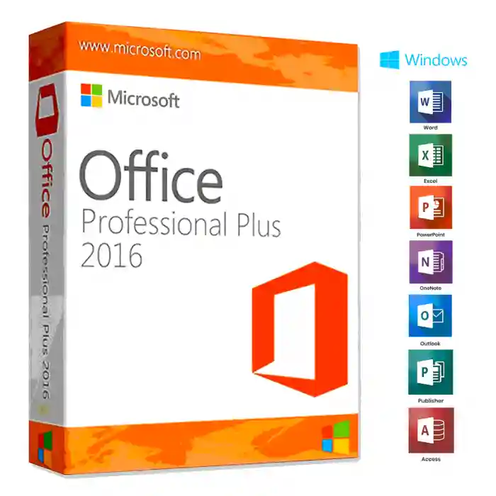 Office 2016 Pro Plus Retail FPP Corporate Digital License