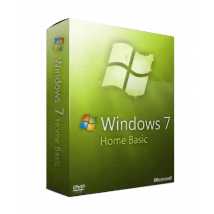 Windows 7 Home Basic Dijital Lisans 32&64 Bit Key bireysel kurumsal
