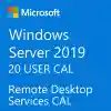 Windows Server 2019 STANDART - 20 User CALL