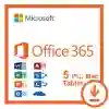 Office 365 Pro Plus 5 pc 5 mac 5 mobile Lisans Hesabı | 1 Yıllık