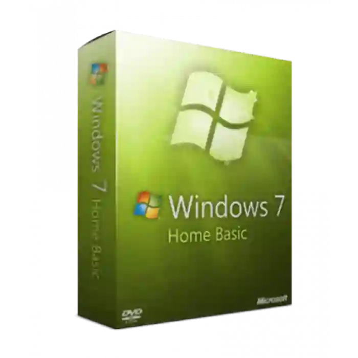 Windows 7 Home Basic Dijital Lisans 32&64 Bit Key bireysel kurumsal