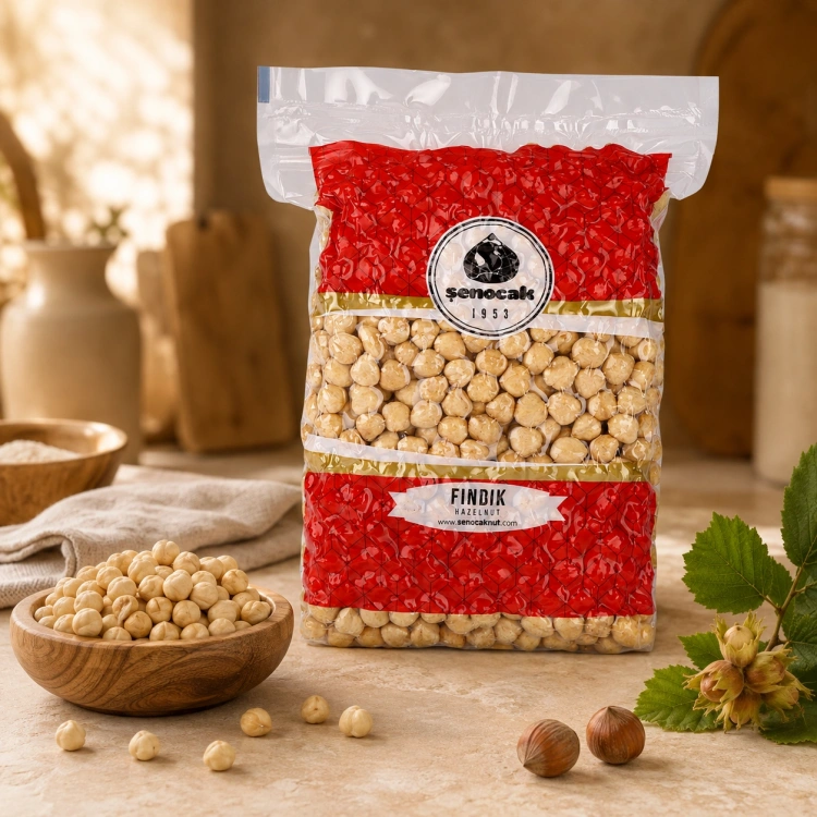 Çifte Kavrulmuş Fındık 1000gr Vakum