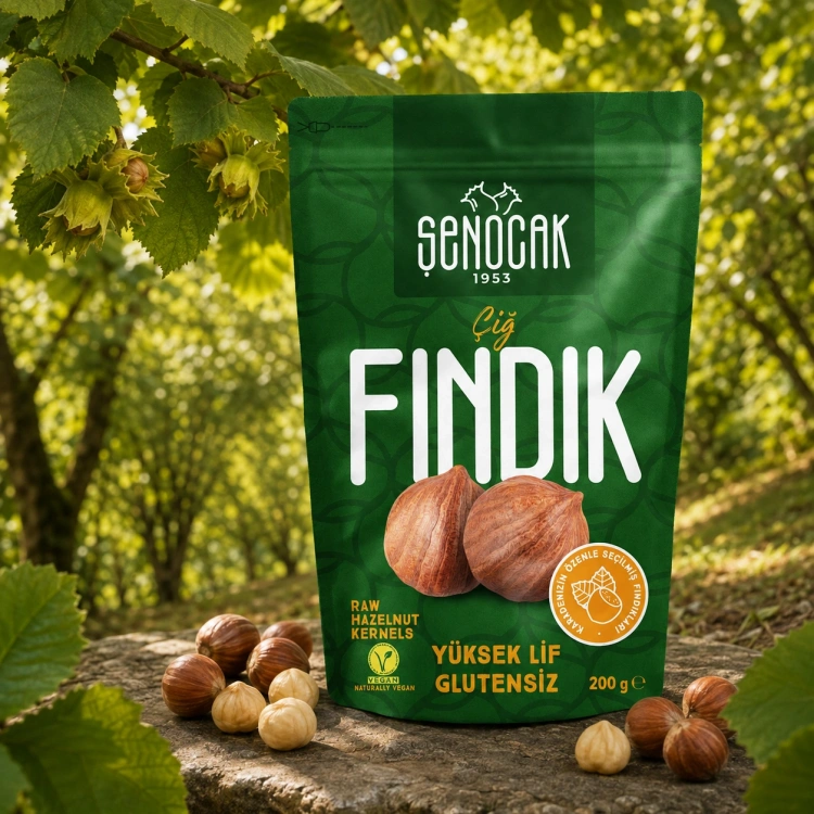 Çiğ Fındık Paket 150gr