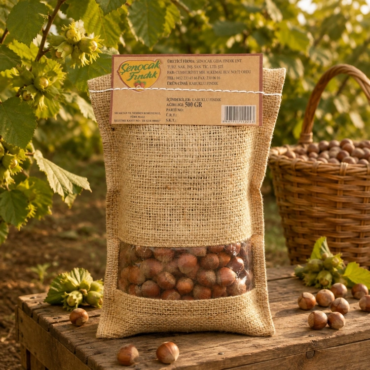 Kabuklu Fındık IJIRA ÇUVAL 500gr